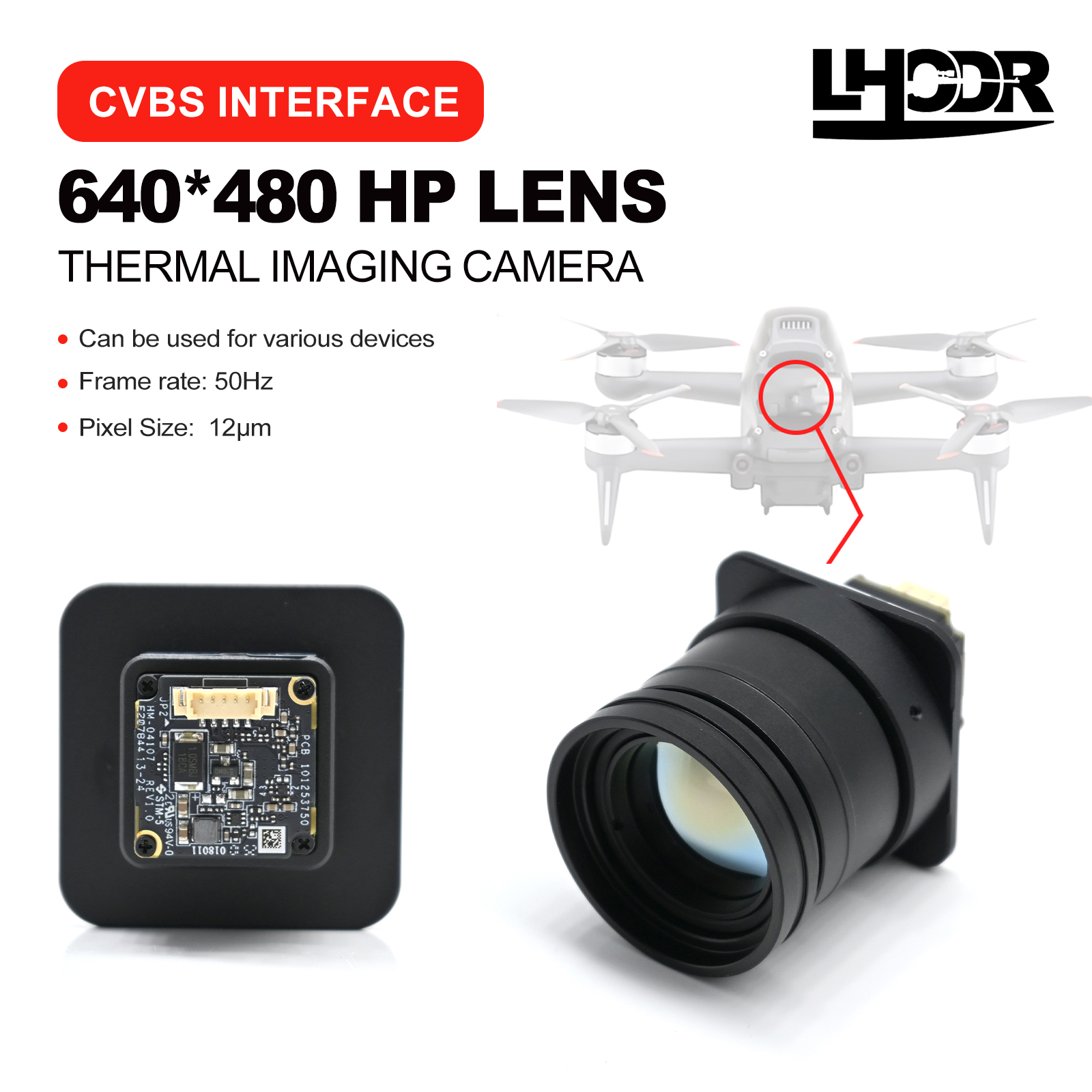 Drone Kit Fpv - 30 mm 640 x 480 Pix