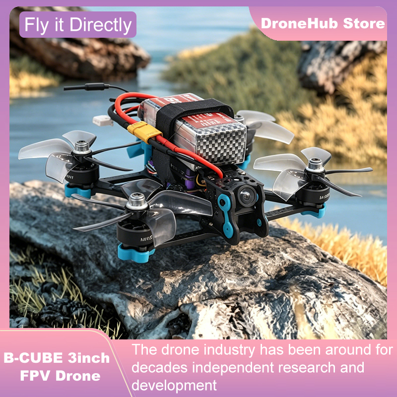 Drone Kit Octocopter - B-CUBE 3-Zoll FPV Drohnen-Rahmenkit aus Kohlefaser