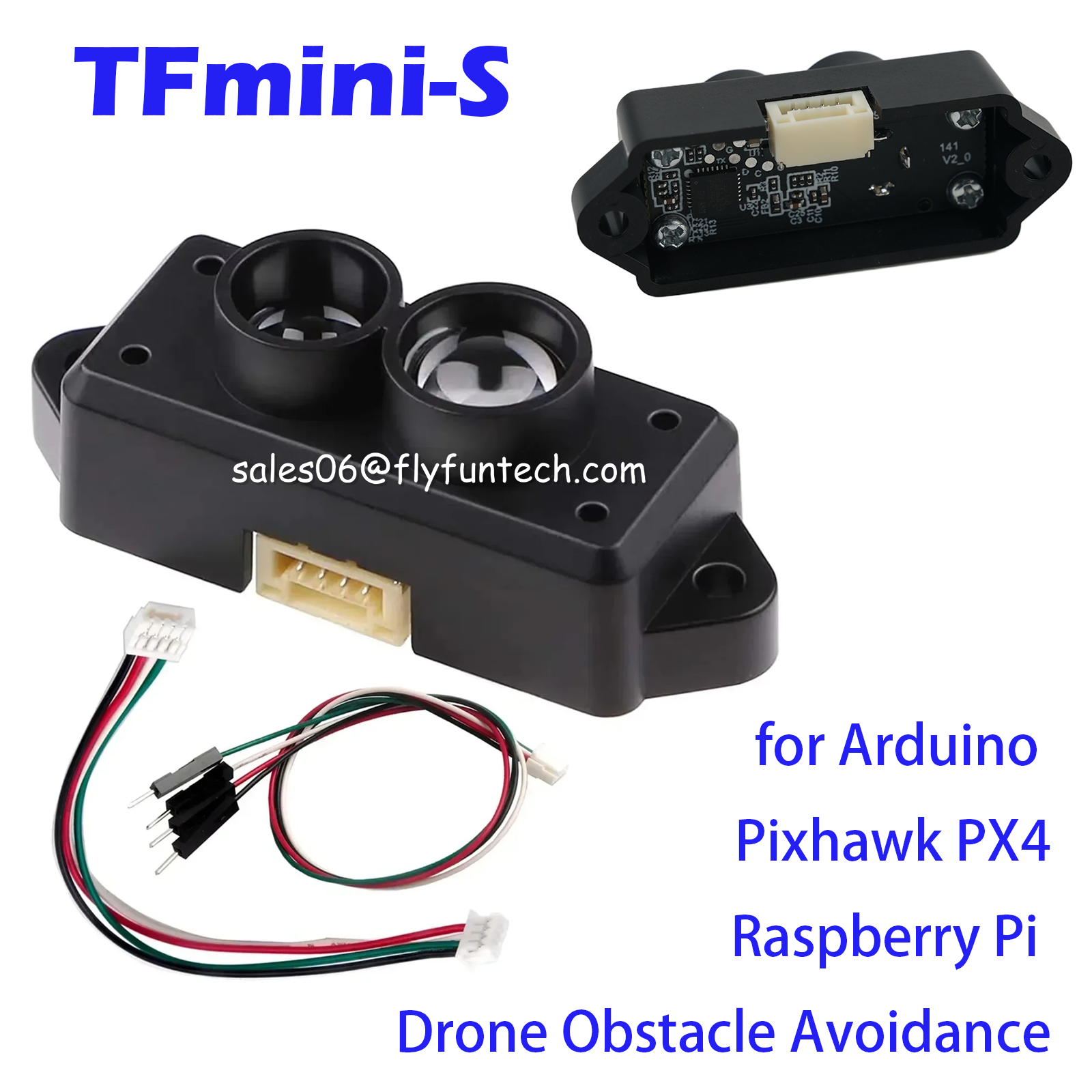 Drone Kit Hexacopter - TFmini-S Benewake Micro LiDAR Entfernungsmesser-Modul UART