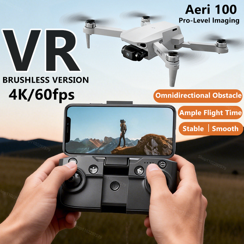 Drone Kit With Camera - Mini-Drohne 4K Professional Aeri 100 FPV