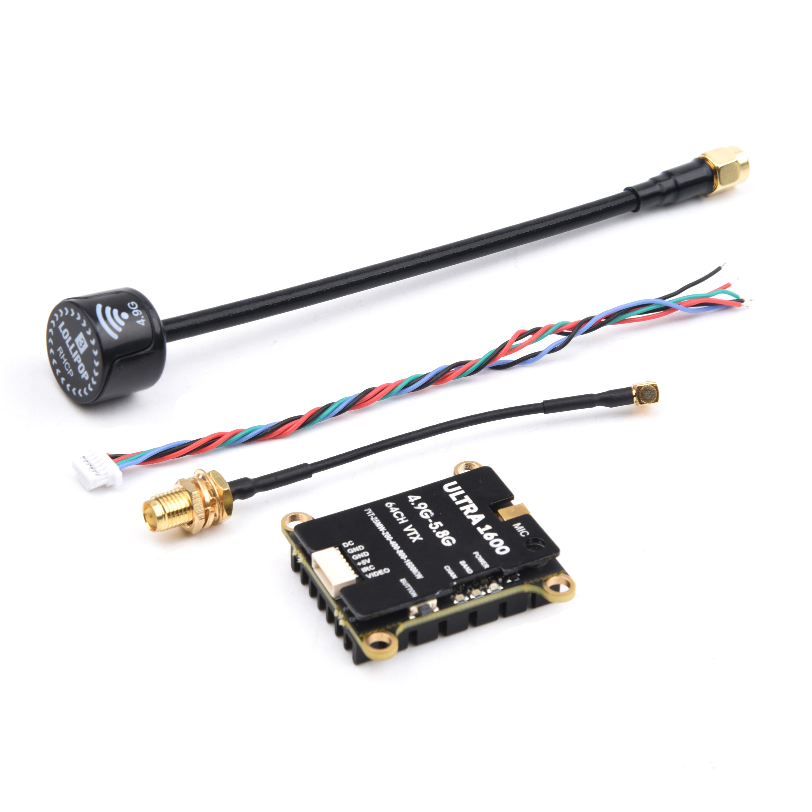 Drone Kit Long Range - Ultra 1W6 4,9G-5,8 GHZ 64CH 1600