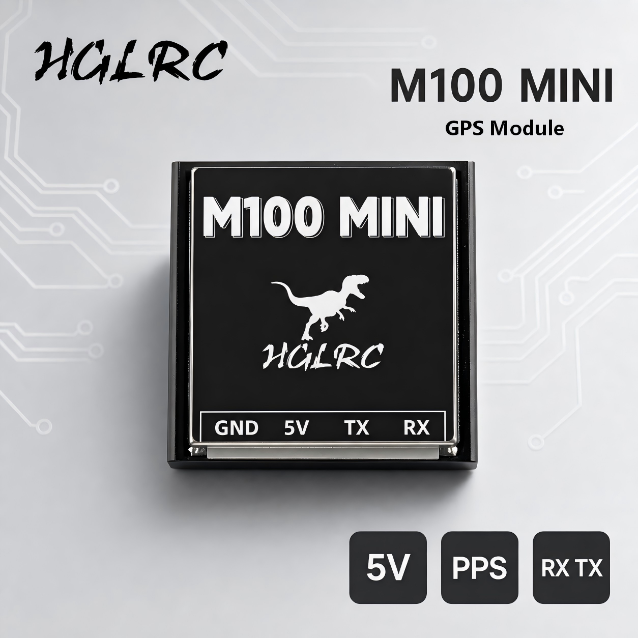 Drone Kit Long Range - HGLRC M100 Mini GPS-Modul M10 Chip