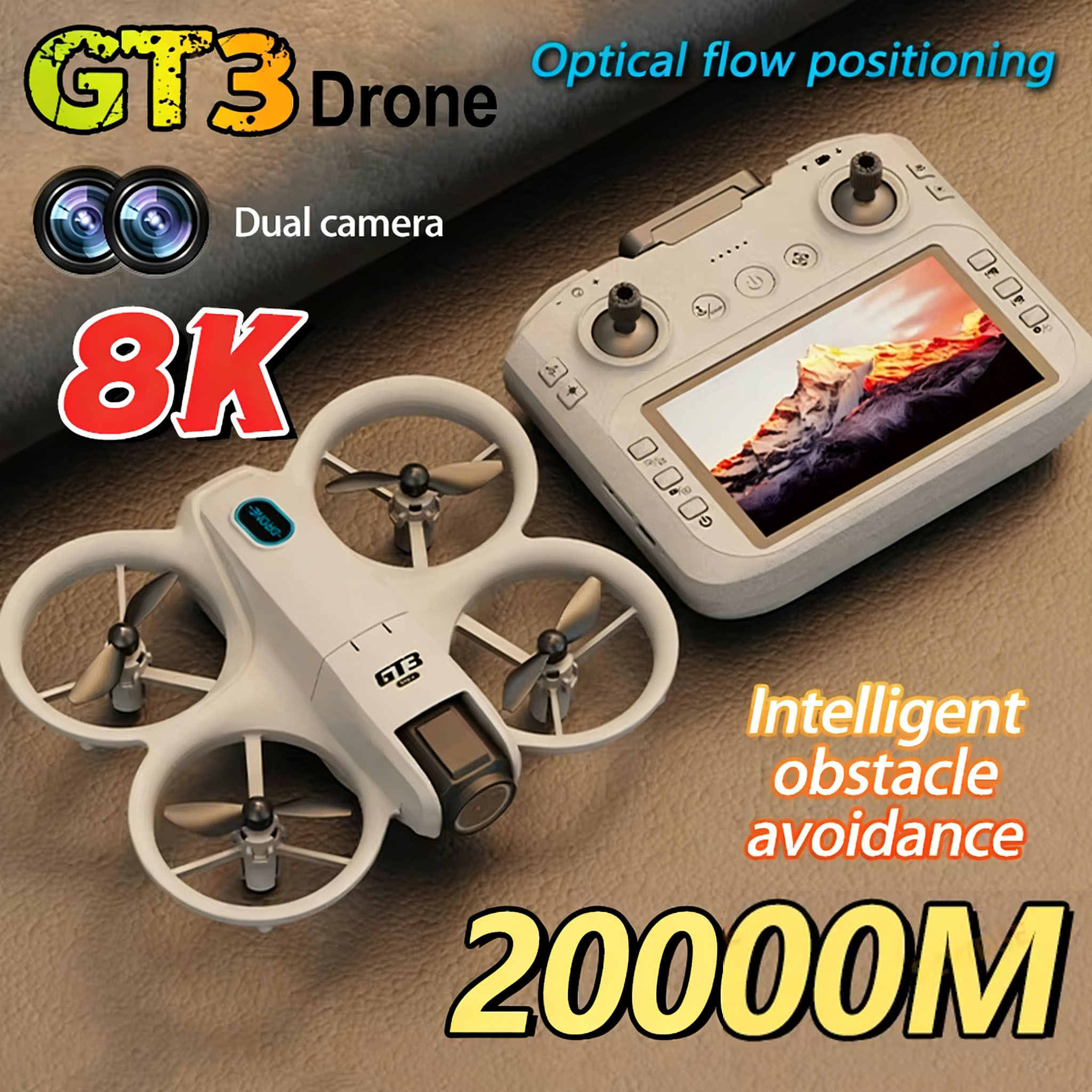 Drone Kit Tricopter - 2026 Neue GT3 Mini Hot Drohne