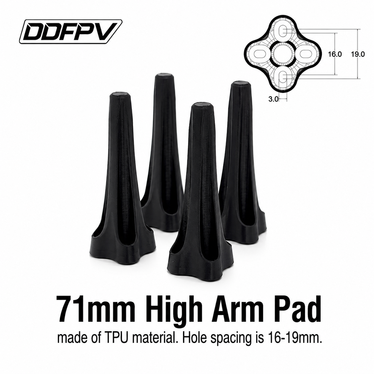 1 Set FPV 3D-gedrucktes TPU Un – Drone Kit Beginner Bewertung und Preis