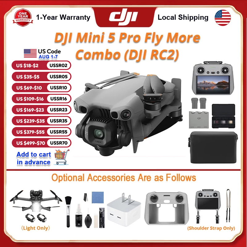 DJI Mini 5 Pro Fly Combo Drohn – Drone Kit Beginner Bewertung und Preis