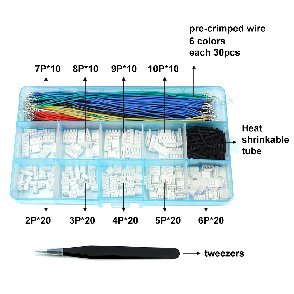 JST GH-Anschlüsse und vorgekri – Drone Kit Hexacopter Bewertung und Preis