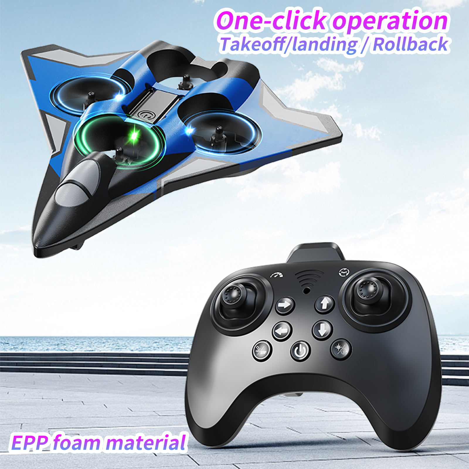YL89 EPP-Schaum Quadcopter RC- – Drone Kit Tricopter Bewertung und Preis