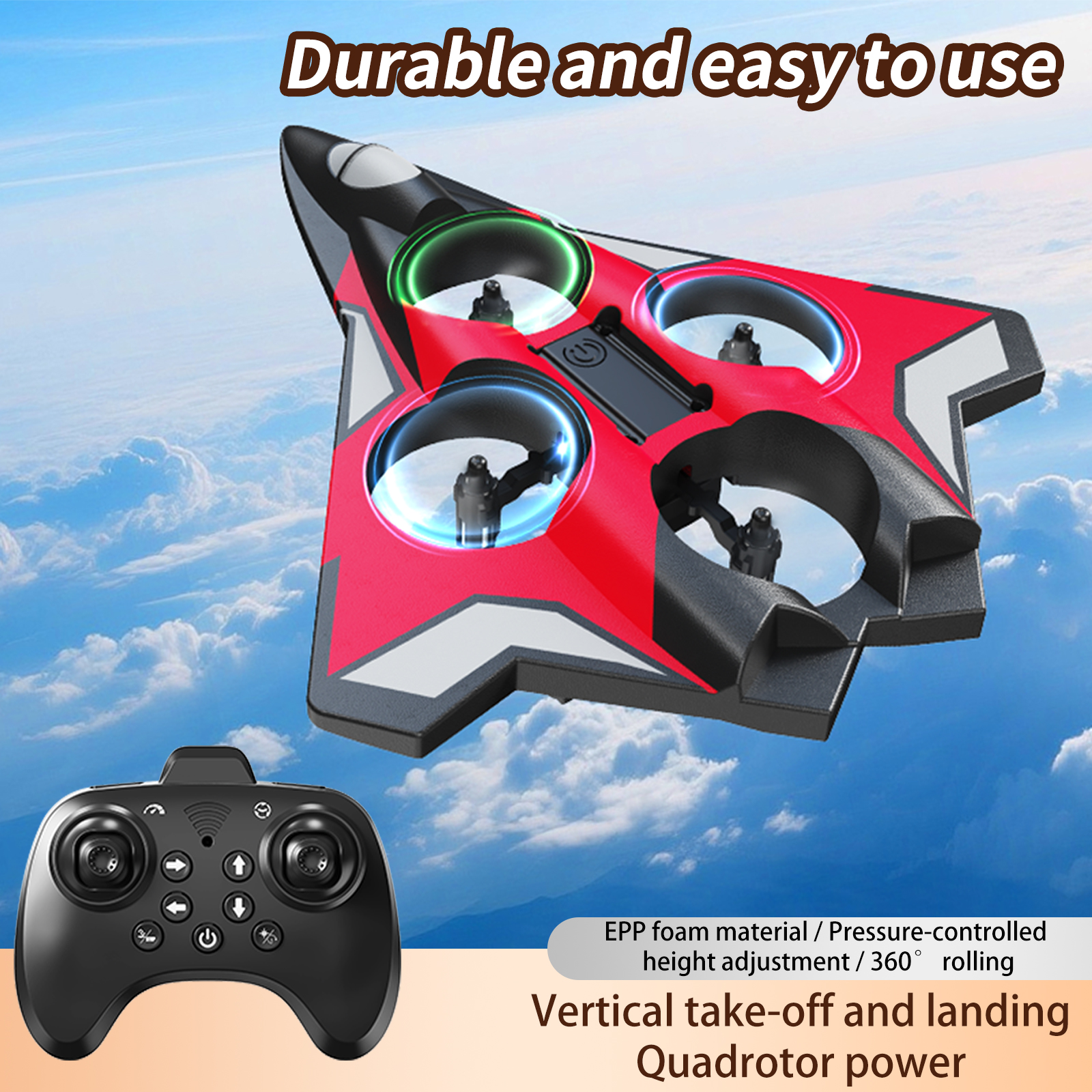 YL89 EPP-Schaum Quadcopter RC- – Drone Kit Tricopter Bewertung und Preis
