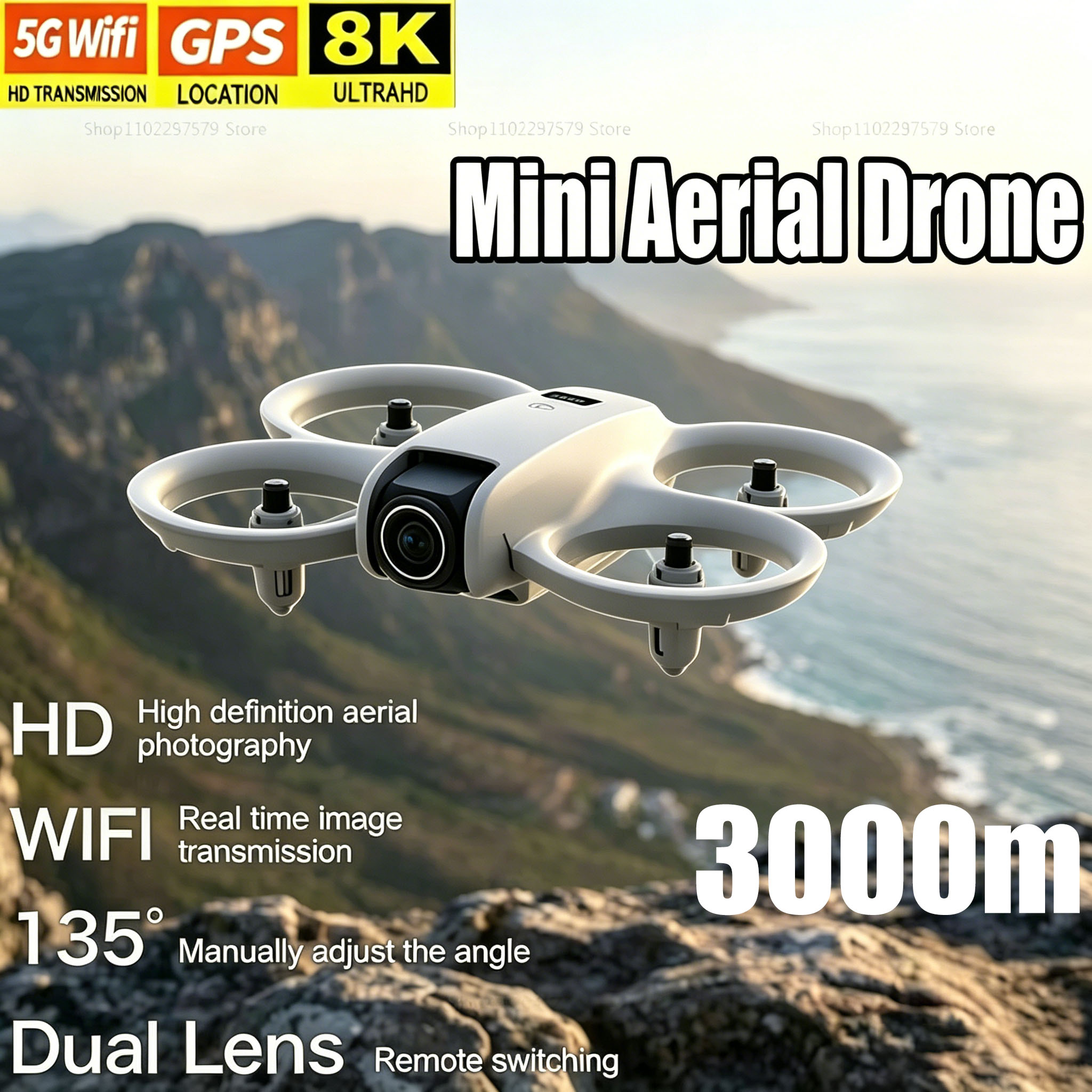 Mini-Drohne mit 8K HD-Kamera F – Drone Kit Tricopter Bewertung und Preis
