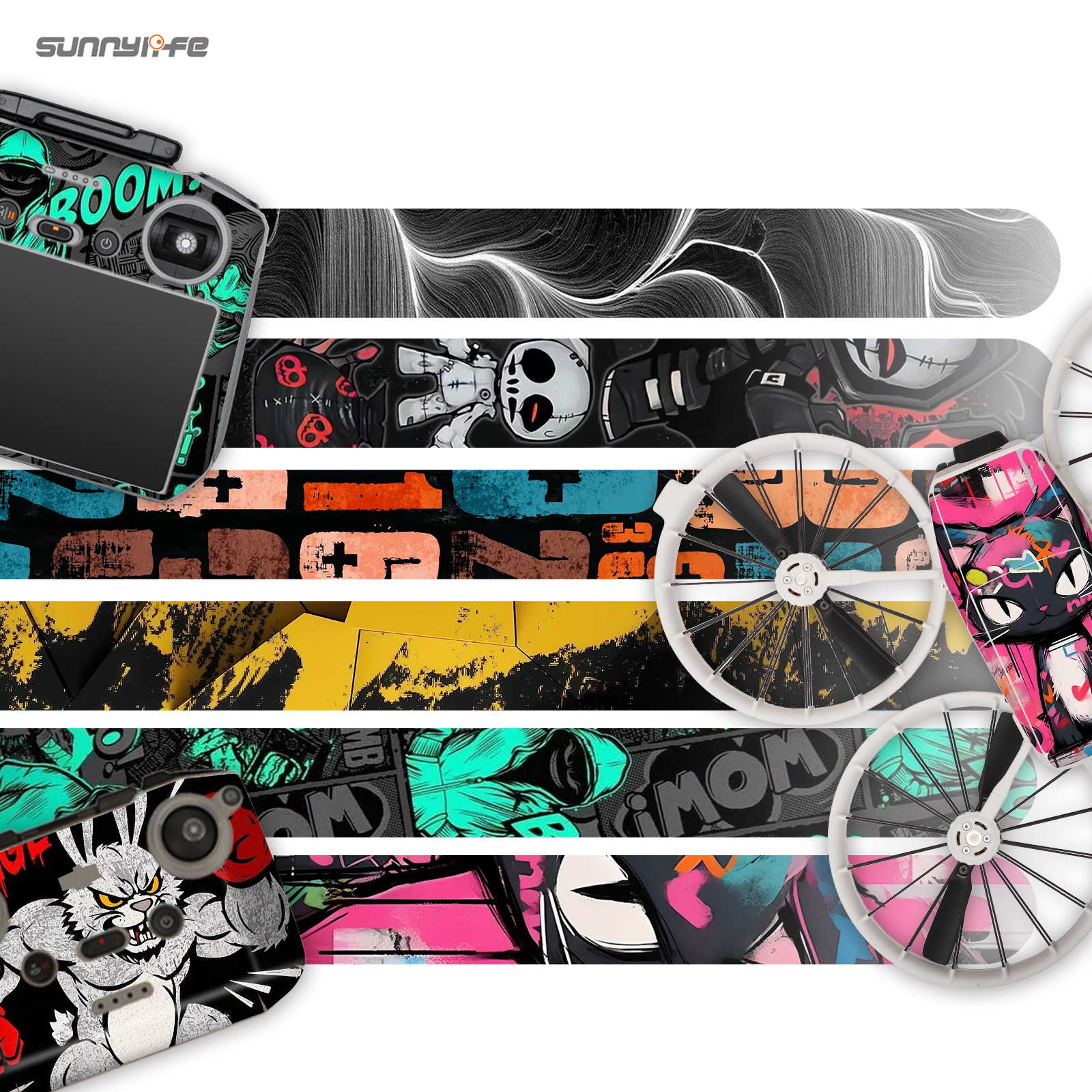 Sunnylife Aufkleber-Set für DJ – Drone Kit Waterproof Bewertung und Preis