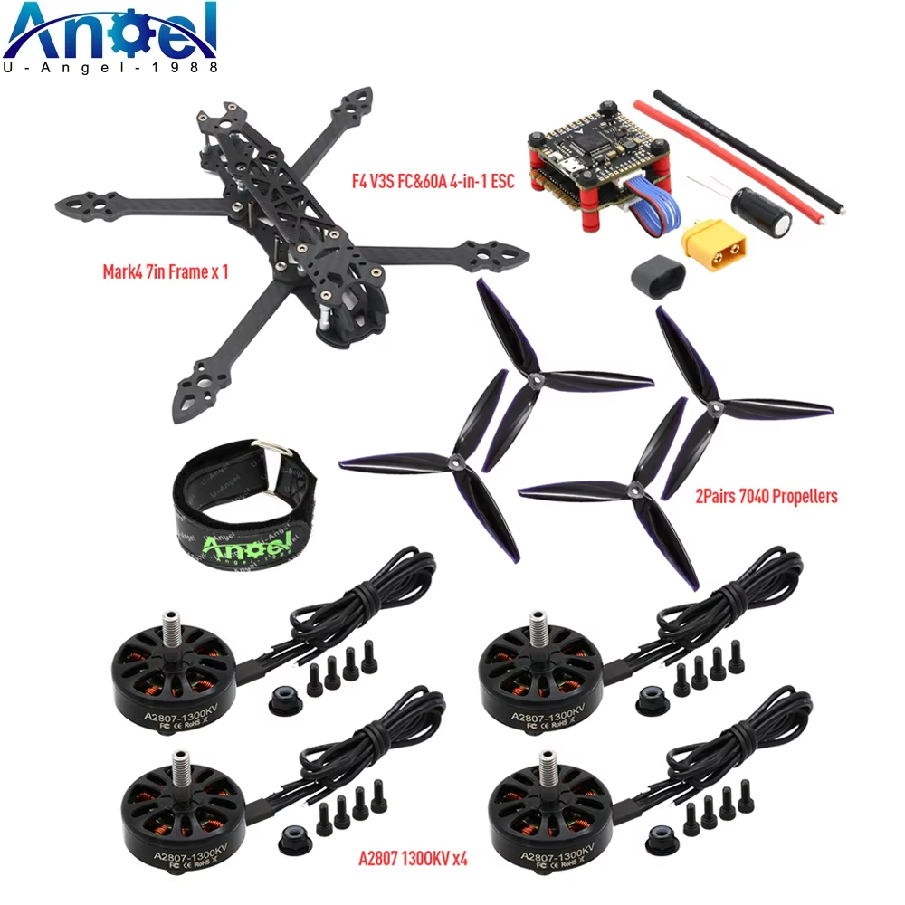 Mark4 Mark 4 7-Zoll 295mm FPV- – Drone Kit Beginner Bewertung und Preis