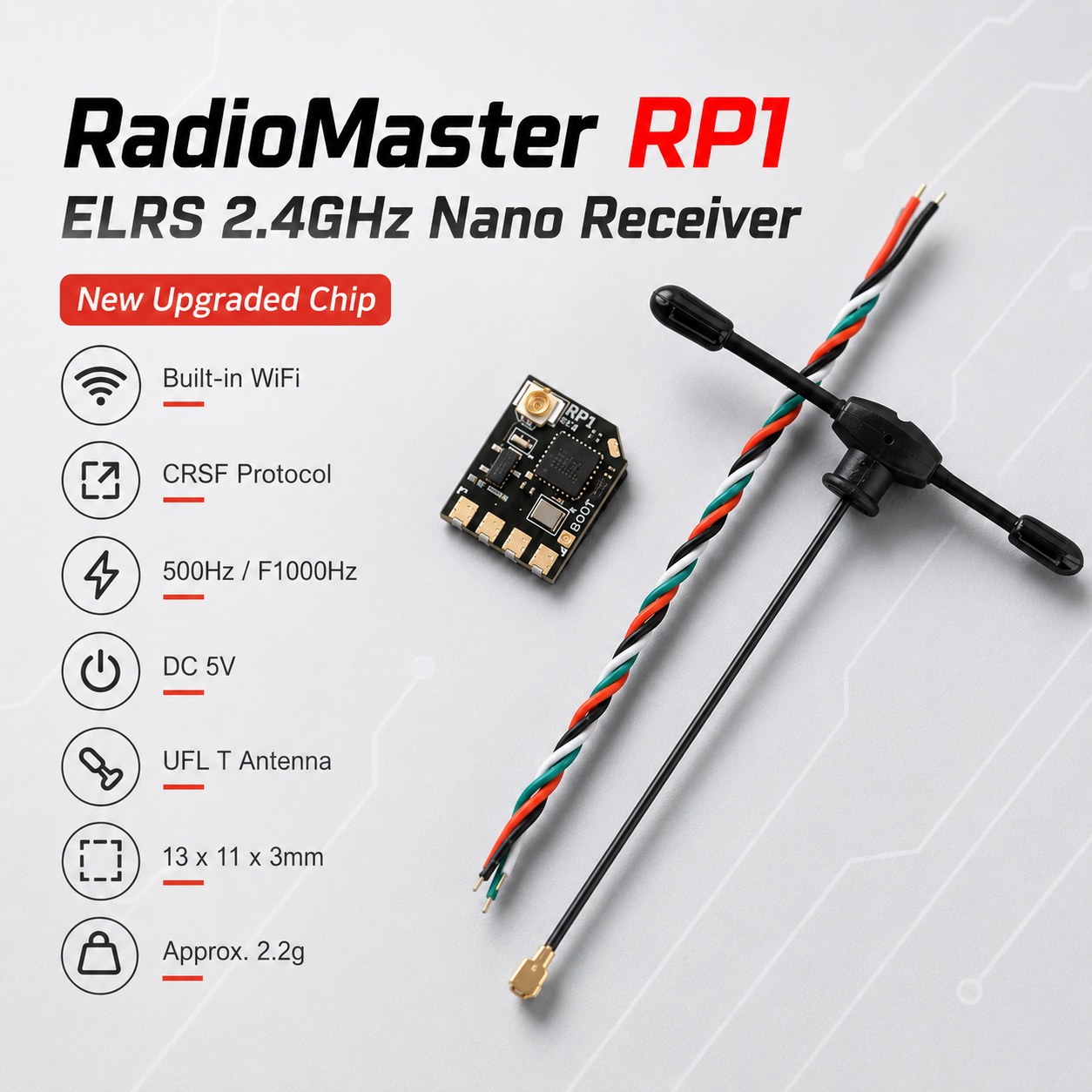 RadioMaster RP1 V2, 2,4GHz Exp – Drone Kit Long Range Bewertung und Preis