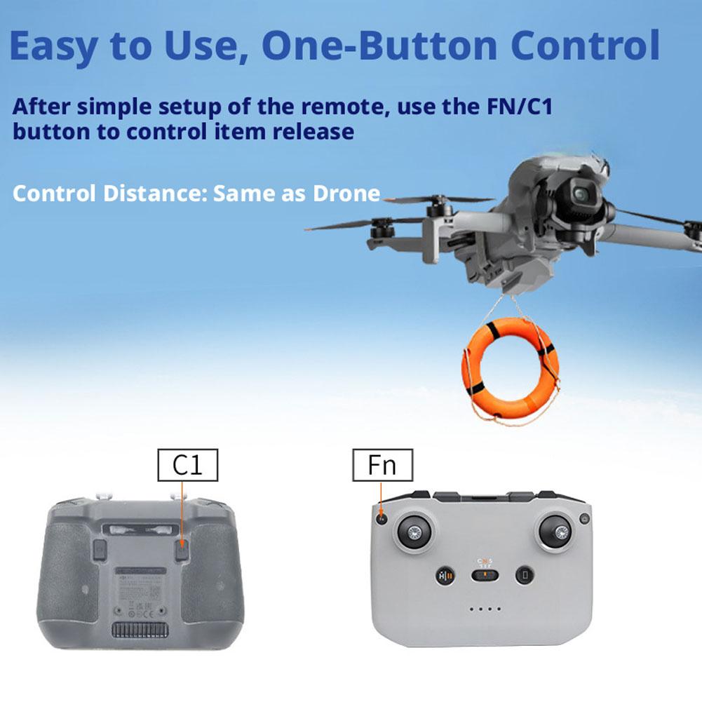 Leichtes Drohnen-Abwurfsystem  – Drone Kit Professional Bewertung und Preis