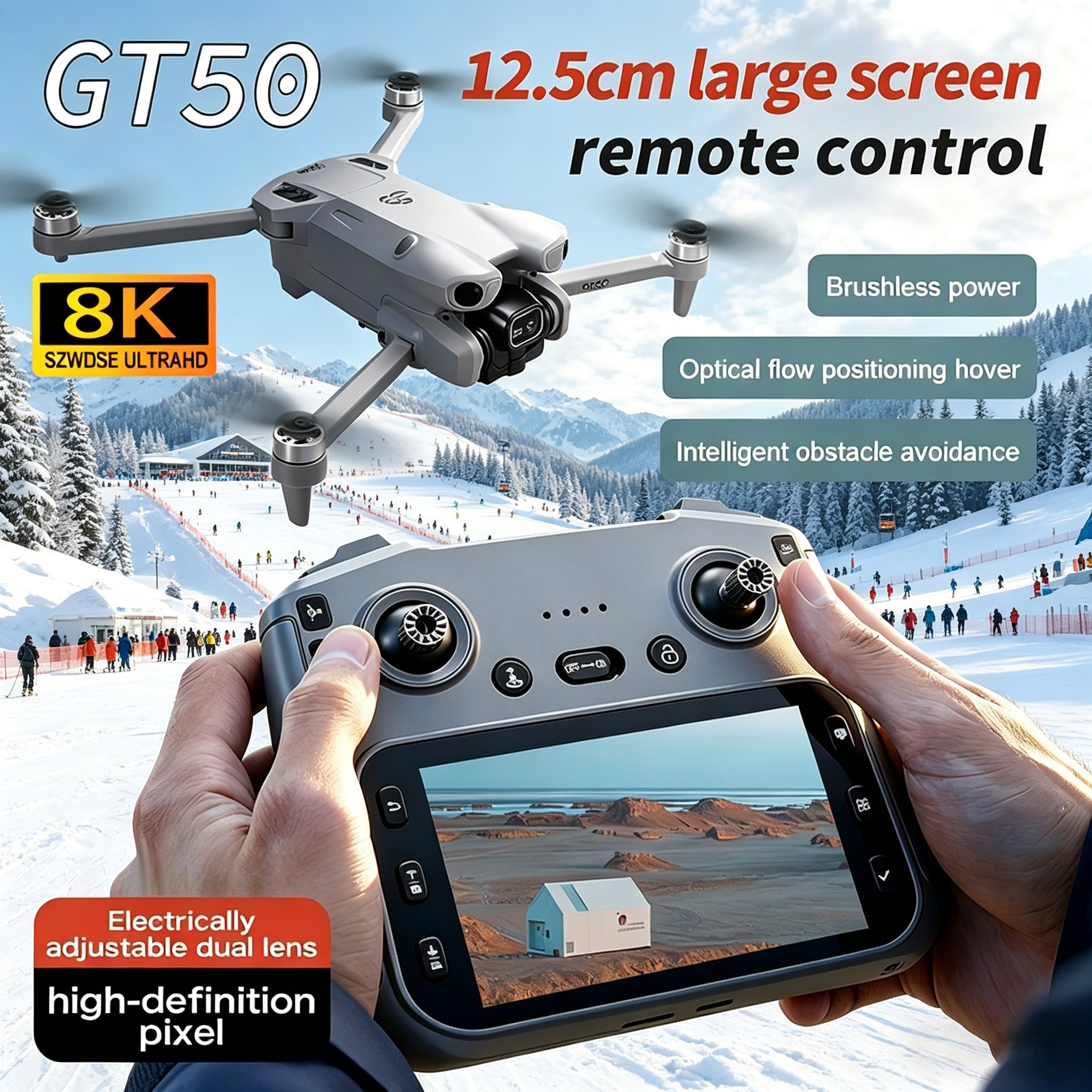 GT50 PRO Mini 5 Pro RC Drohne  – Drone Kit With Camera Bewertung und Preis