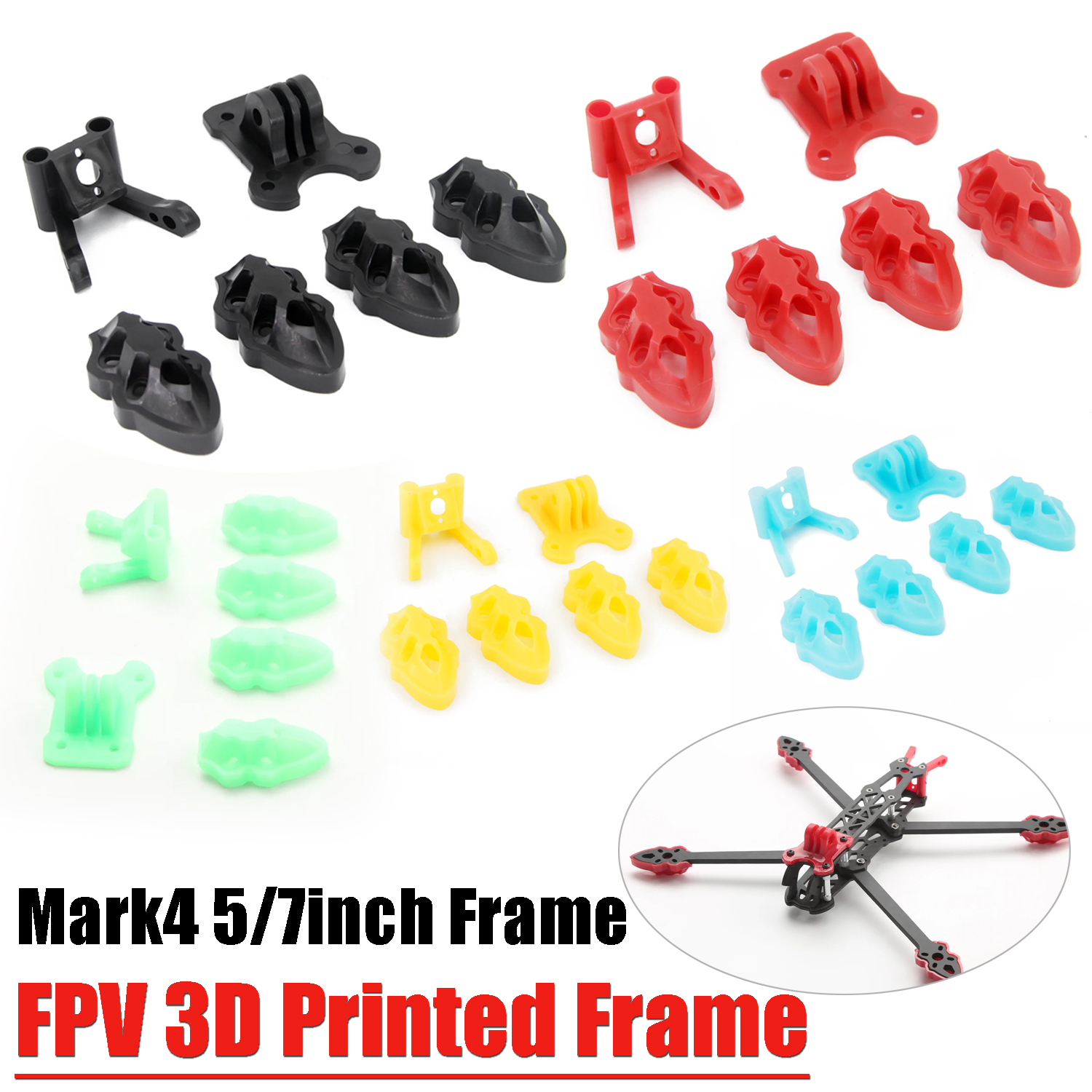 Mark4 5-Zoll / 7-Zoll FPV-Rahm – Drone Kit Octocopter Bewertung und Preis