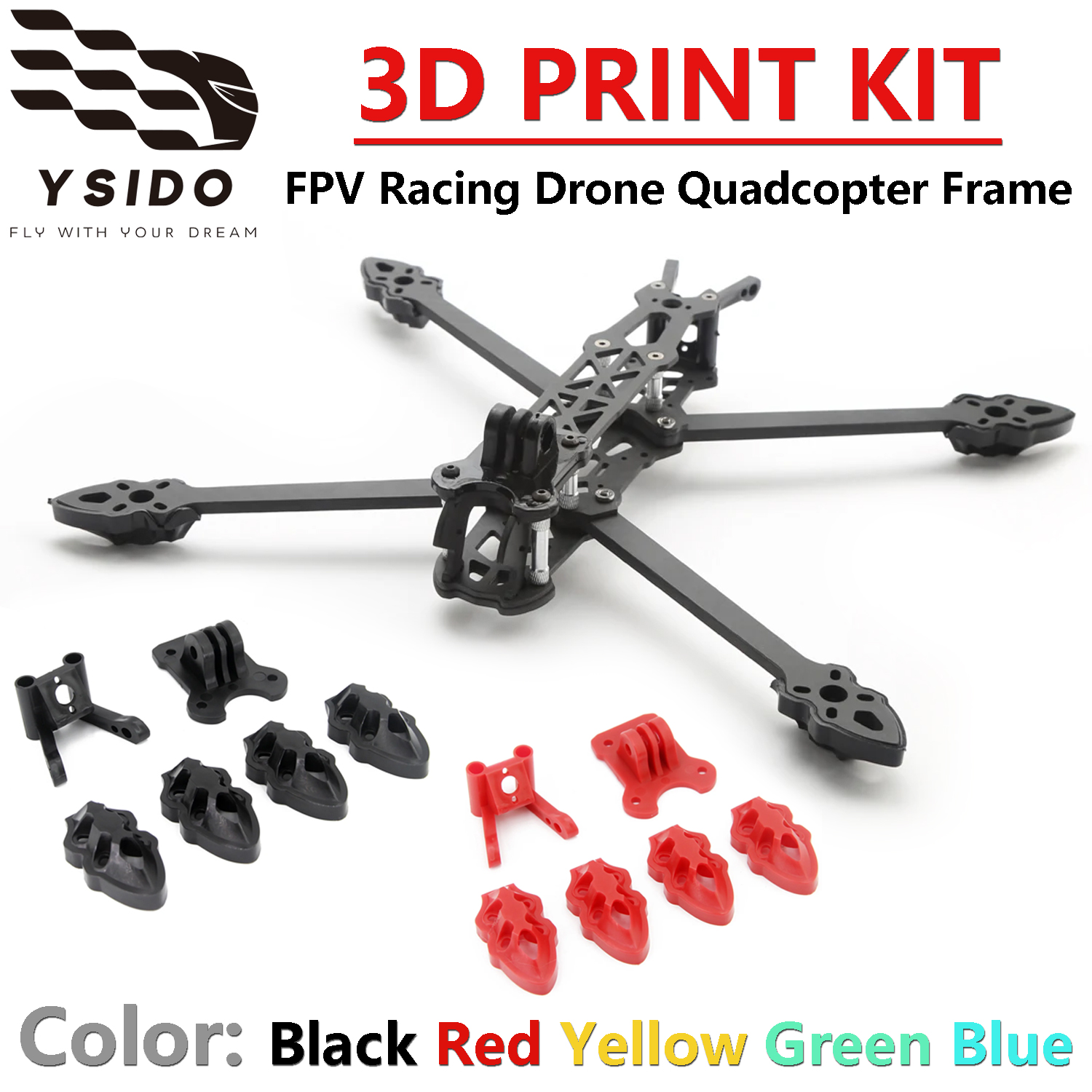 Mark4 5-Zoll / 7-Zoll FPV-Rahm – Drone Kit Octocopter Bewertung und Preis