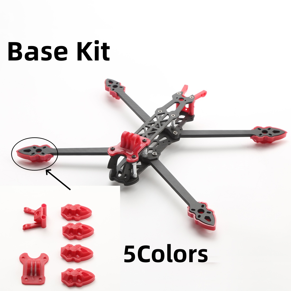 Mark4 5-Zoll / 7-Zoll FPV-Rahm – Drone Kit Octocopter Bewertung und Preis