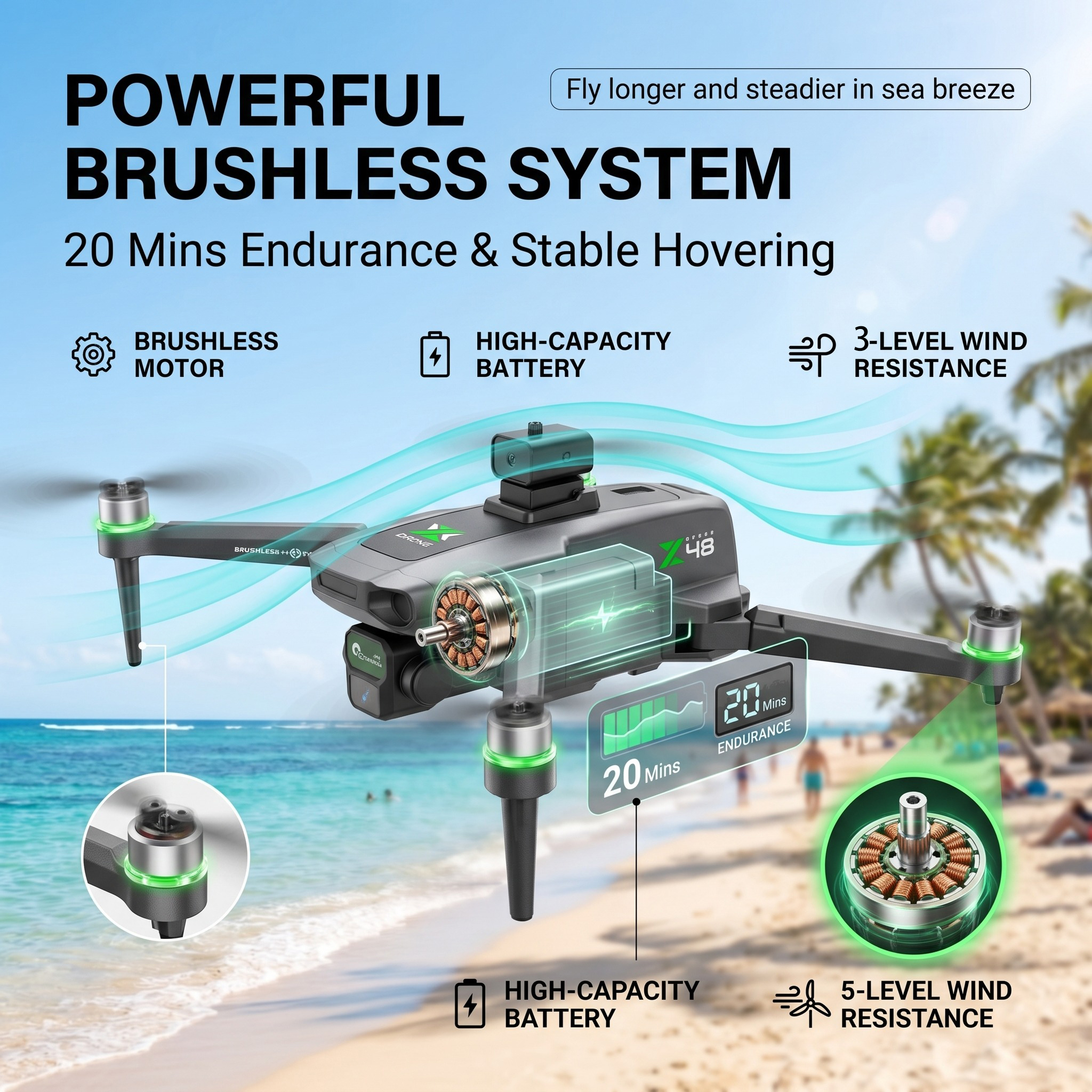 2026 Neue ZH8 Drohne mit 4K-Ka – Drone Kit With Camera Bewertung und Preis