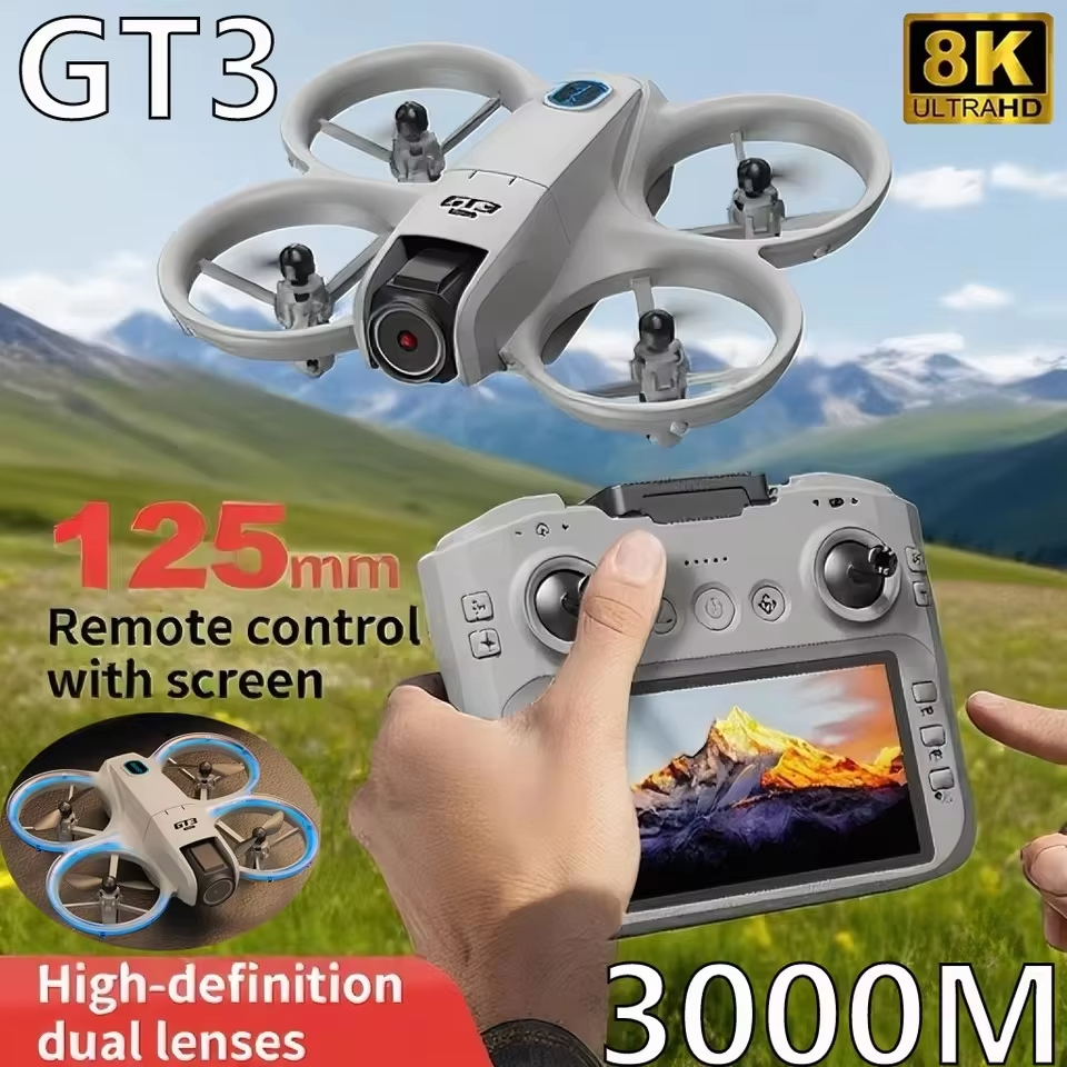 2026 Neue GT3 Mini Hot Drohne  – Drone Kit Tricopter Bewertung und Preis