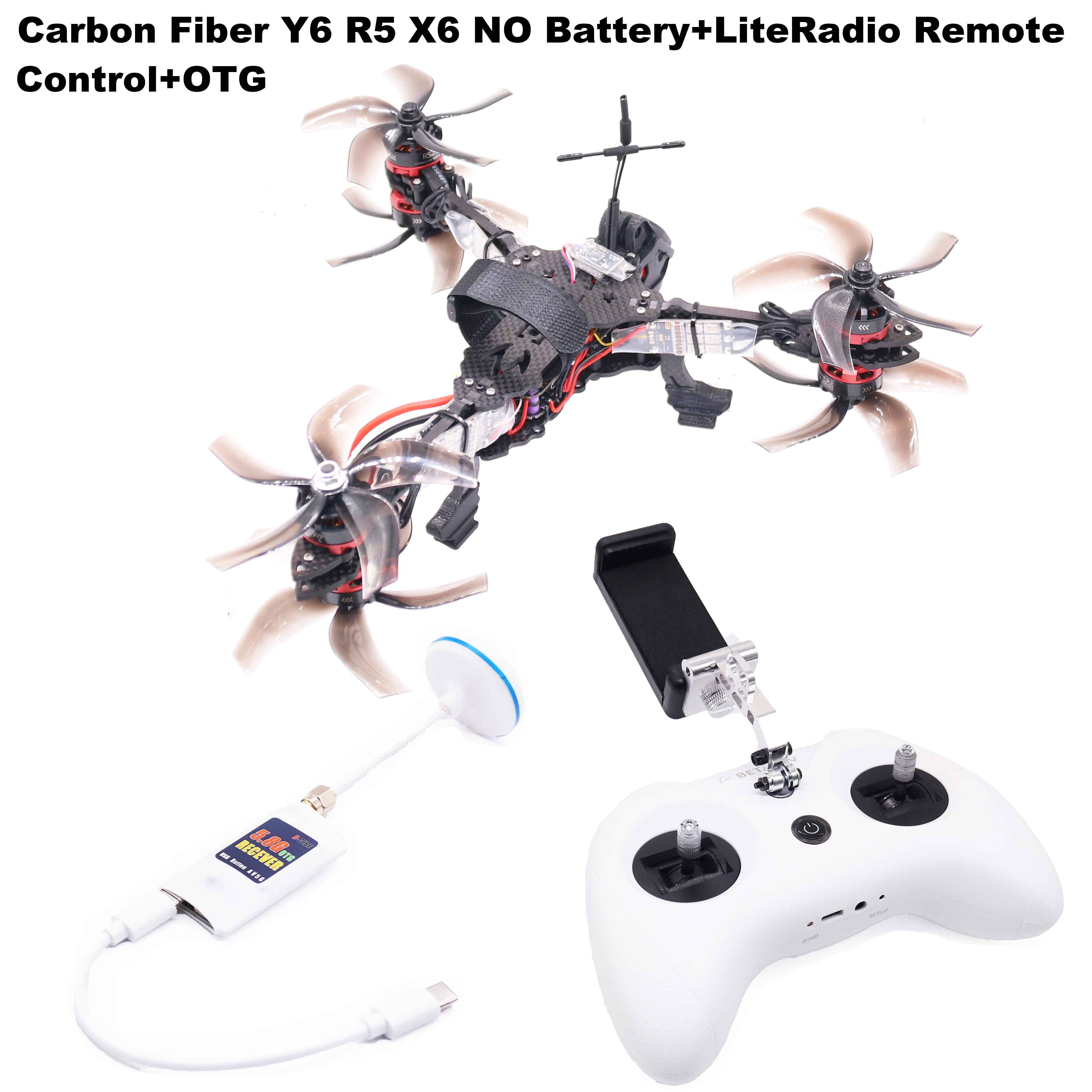 B-CUBE Y6R5 5-Zoll FPV Drohnen – Drone Kit Octocopter Bewertung und Preis