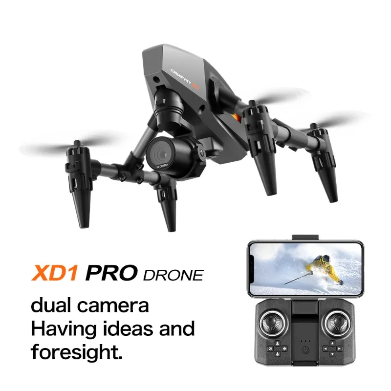 XD1 PRO Mini Drohne Dual Kamer – Drone Kit Tricopter Bewertung und Preis